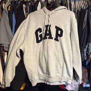 GAP Gray and Black Sweater Soft Cotton Blend